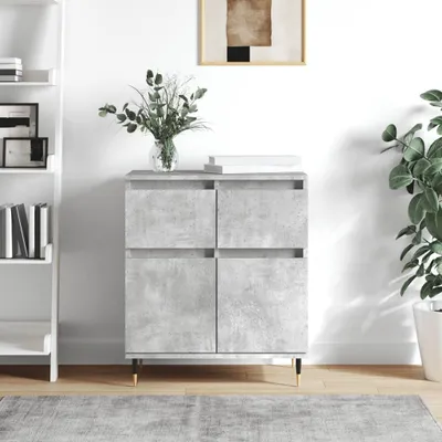 Obrázok produktu pre vidaXL Príborník betón sivý 60x35x70 cm odvodený výrobok z dreva