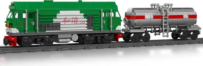 Immagine prodotto di 12026 - Locomotiva diesel HXN 3 (Mould King) - Modello da assemblaggio