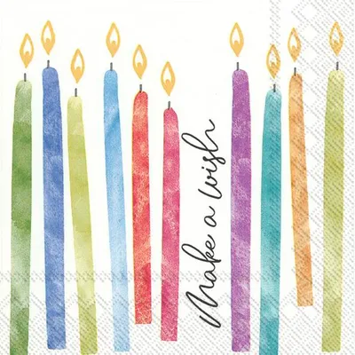 Produktbild von Servietten 33x33 cm - BIRTHDAY WISH