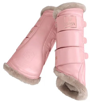 Produktbild von Eskadron HERITAGE Gamasche " GAMSLATE FAUXFUR " 1Paar Größe - L Farbe - pearl rose