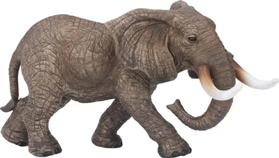 Produktbild von Elefantenfigurenmodell, lebendige Details, hohe Simulation, Ornament für Heimdekoration, Geschenke, Lehrmittel