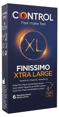 Immagine prodotto di Control Finissimo Xtra Large 6 Pezzi