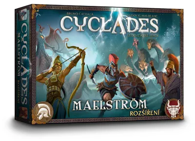 Zdjęcie produktu dla TLAMA games Cyclades: Legendární edice - Maelström rozšíření (Cyclades: Legendary Edition - Maelström expansion CZ)