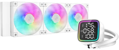 Produktbild von DeepCool LD360 White, All-in-One-Flüssigkeitskühler, 12 cm, Weiß