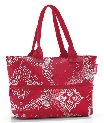 Produktbild von reisenthel shopper e1, Einkaufstasche, Tragetasche, Bandana Red, 12 L, RJ3087