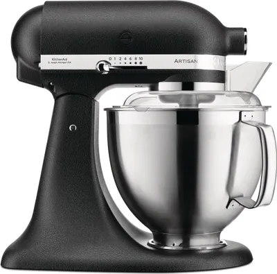 Produktbild von KitchenAid Artisan 5KSM185PS, 4,8 l, Orange, Leiter, 3 l, Schlagen, Kneten, Mixen, 1,45 m