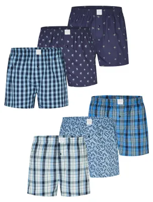 Produktbild von MG-1 Herren Boxer Classics 6-Pack mehrfarbig9 - Größe XXL