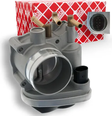 Produktbild von FEBI BILSTEIN 100766 Drosselklappe für VW GOLF VI (5K1) Golf V Schrägheck (1K1) TOURAN (1T1, 1T2) Passat Variant (3C5) für AUDI A3 Sportback (8PA)