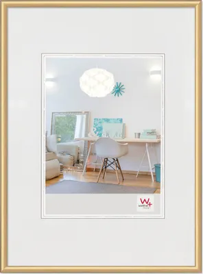 Produktbild von WALTHER KV318G Bilder Wechselrahmen Papierformat: 13 x 18 cm Gold