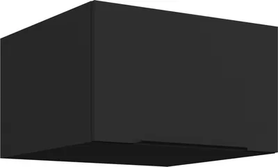 Produktbild von Oberschrank mit Flügeltüren LUNARA – Breite 60 cm, schwarz