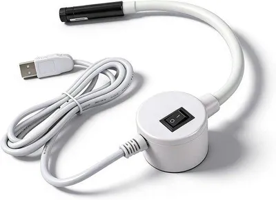 Obrázek produktu pro Elektrický ruční šicí stroj – miniaturní – pro malé projekty – dvouchodý – výška 20 cm – bílý