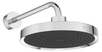 Produktbild von Ideal Standard Idealrain Solos Kopfbrause Ø 33 cm mit LED-Leuchtring und Brausearm für Wandmontage