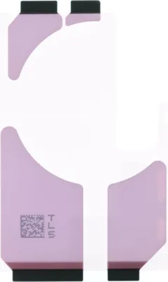 Produktbild von Klebefolie Akku für Apple iPhone 14 Pro Max (A2894 ) Klebepad Kleberahmen Klebestreifen, Batterie Kleber