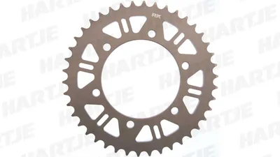 Produktbild von RK Kettenrad 520 46Z Alu Gold Matt Hart Anod.