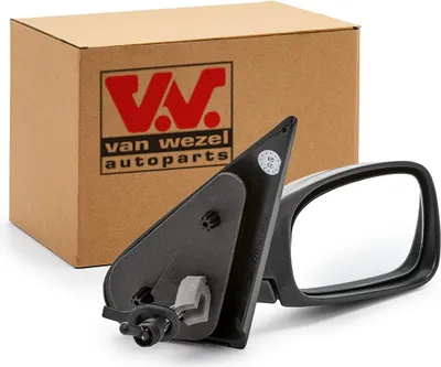 Produktbild von VAN WEZEL 4036804 Außenspiegel Seitenspiegel Rechts passend für PEUGEOT 306 Schrägheck (7A, 7C, N3, N5) Konvex