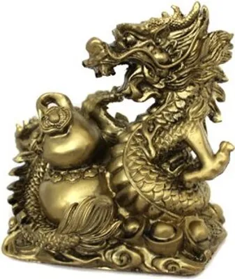 Produktbild von Drache Figuren Fengshui Drache Glücksbringer Symbol Nr:1306102