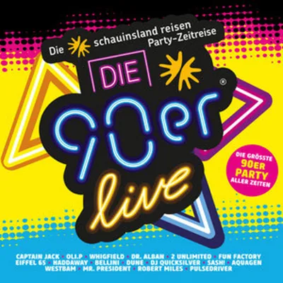 Produktbild von Die 90er Live - Die Gröáte 90er Party Aller Zeiten