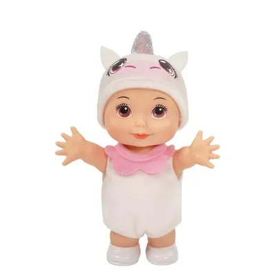 Produktbild von Besttoy - Babypuppe Luisa - mit Einhornmütze - ca. 14 cm