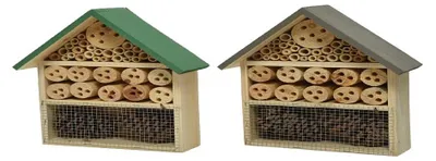 Produktbild von Insektenhotel Insektenhäuschen Tannenholz H.2 cm W.24,5 cm Stückpreis