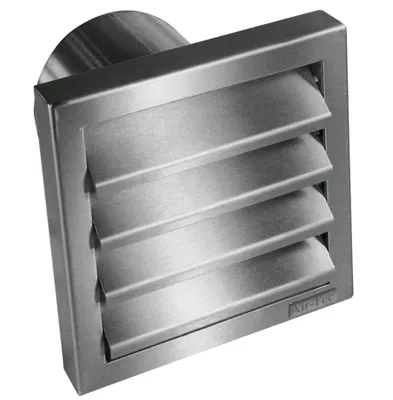 Produktbild von Aussengitter Ø 150mm Lüftungsgitter Dunstabzug Küche Rückstauklappe