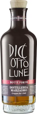 Produktbild von Marzadro Grappa La Diciotto Lune Riserva Botte Porto 700ml 42% Vol.