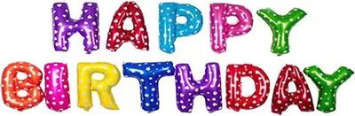 Produktbild von CHPN - Happy Birthday Girlande - Folienballon - Luftschlangen - Partydekorationen - Partydekorationen - Partydeko - Dekoration - Happy Birthday