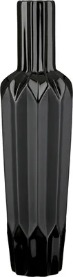 Produktbild von Gilde Flaschenvase, konisch, Pantheon , Keramik, schwarz, VE 1, H. 48 cm, D. 13 cm Höhe: 48.00 cm Durchmesser: 13.00 cm 57464
