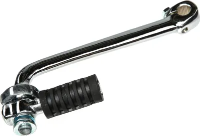 Produktbild von Kickstarterhebel mit Gummi, Chrom - Simson SR50, SR80
