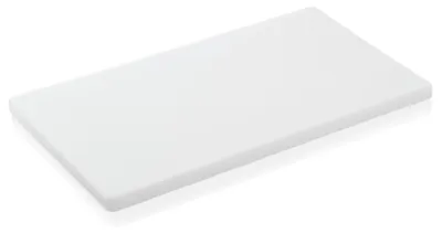 Zdjęcie produktu dla Deska do krojenia HACCP biała 60 x 40 x 2 cm z polietylenu