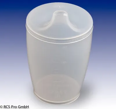 Produktbild von Einnehmebecher ohne Griff Milchig
