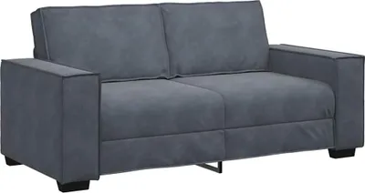 Produktbild von vidaXL 2-Sitzer-Sofa Dunkelgrau 180x78x84 cm Samt