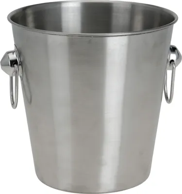 Zdjęcie produktu dla EXCELLENT HOUSEWARE Wiaderko na kostki lodu Wiaderko na lód z uchwytem do chłodzenia szampana, wina, wódki i whisky