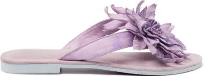 Produktbild von Lazamani Daisy Damen Leder-Zehentrenner Lilac Größe 40