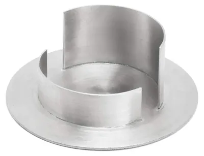 Productafbeelding van 2 kaarsenstandaarden voor communie en doop, 4 cm hoog