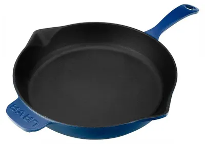 Image de Poêle à frire Lava - 28 cm - 2,3 litres - Fonte - Bleu