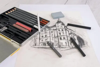 Produktbild von Eberhard Faber 516916 - Zeichenset Artist Color, 16 teilig