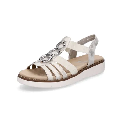 Produktbild von Remonte Damen Sandale beige gold