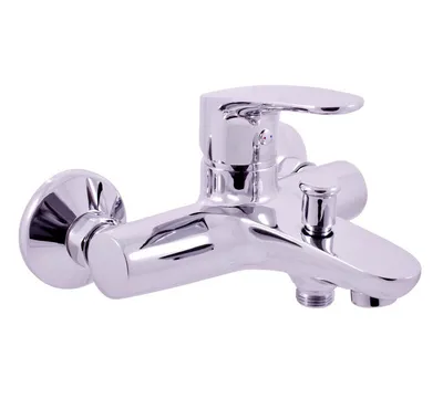 Obrázek produktu pro Slezák-RAV Vodovodní baterie vanová Slezák RAV Amur AM754.5 chrom Barva: chrom, Rozměr: 150 mm
