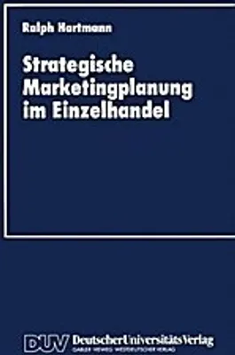 Obrázek produktu pro Strategische Marketingplanung im Einzelhandel