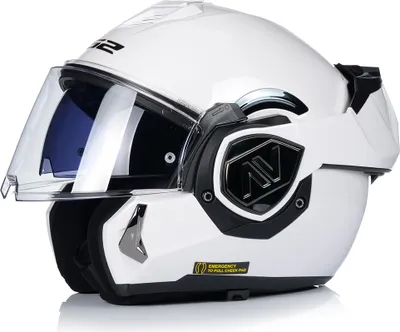 Obrázek produktu pro Výklopná přilba se sluneční clonou | LS2 FF906 ADVANT | Motocyklová přilba výklopná helma 180º | Motocyklová přilba skládací | Certifikát ECE 22.06 | M (57-58cm)