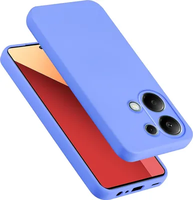 Produktbild von Cadorabo Hülle für Redmi Note 13 pro 4G Hülle Silikon Handyhülle Case aus flüssigem Silikon, Kratzfeste und stoßfeste Schutzhülle für Redmi Note 13 pro 4G