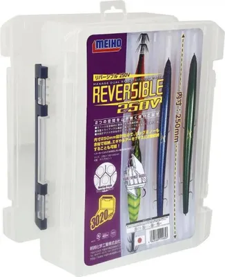 Produktbild von Meiho 250 V Köderbox Durchsichtig 25.5 x 19.0 x 6.0 cm Durchsichtig 25.5 x 19.0 x 6.0 cm