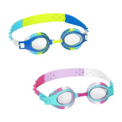 Produktbild von Bestway® Hydro-Swim™ Schwimmbrille ab 3 Jahren Summer Swirl, sortiert