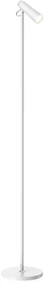 Productafbeelding van LED vloerlamp Immax TIT, wit met zilveren details, CCT