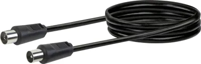 Obrázok produktu pre Anténny kábel Schwaiger 75 dB 1,5 m čierny