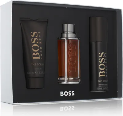Produktbild von Hugo Boss Boss The Scent For Him EDT 100 ml + DEO Spray 150 ml + SG 100 ml (man)
