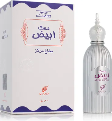 Produktbild von Afnan Musk Abiyad Eau de Parfum unisex 100 ml