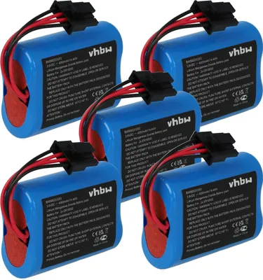 Produktbild von vhbw 5x Batterie Ersatz für Visonic 103-304742-2, 2XER18505M für Alarmanlage, Alarmsystem (4000 mAh, 3,6 V, Li-SOCl2)