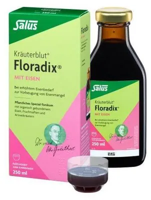 Produktbild von Floradix mit Eisen Lösung, 250 ml Lösung