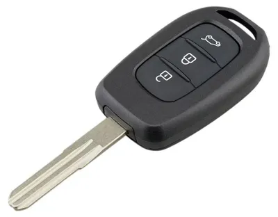 Produktbild von Techstar Autoschlüsselgehäuse mit 3 Tasten für Dacia Logan, Sandero, Duster, Dokker – kompatibel ab 2016+